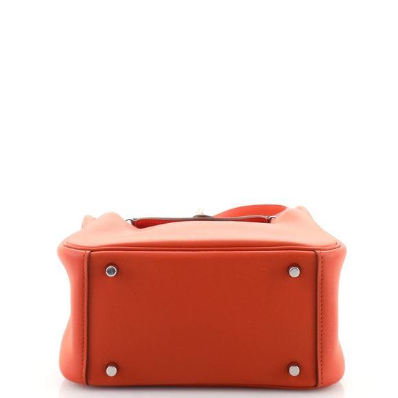 Hermes Lindy Bag Swift Mini Orange - Picture 5 of 8
